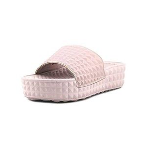 Luxury Rebel Selvia Slide Sandals in Ballet Pink